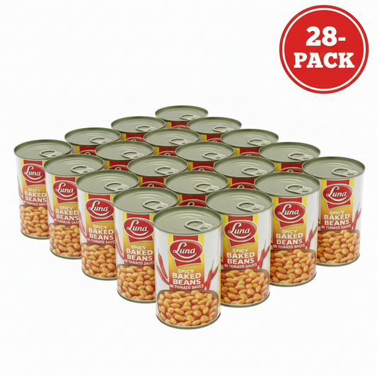 Luna Beans in Spicy Tomato Sauce 24x380gm