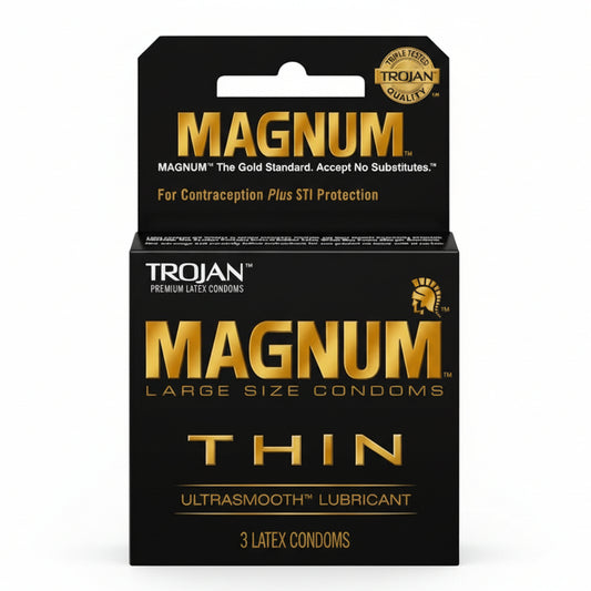 Magnum Thin Ultra Smooth Large size 6Ct