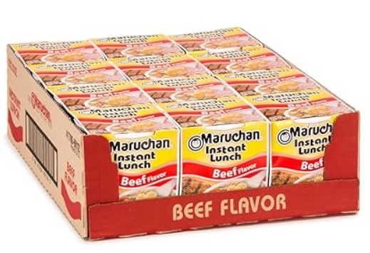 Maruchan Instant Lunch Beef 2.25oz 12ct