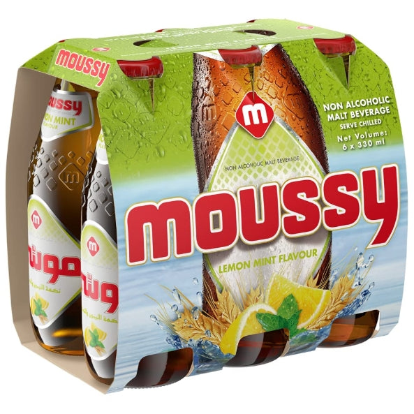 Moussy Lemon Mint Flavor (4x6x330ml)
