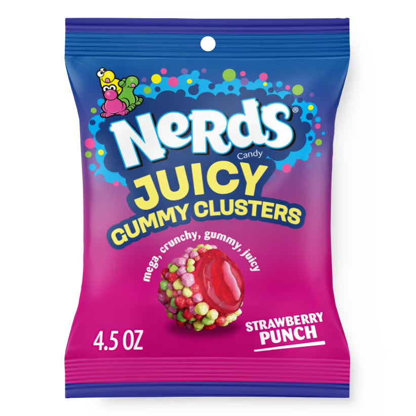 Nerd Juiced Gummy Clusters 12 x 4.5oz