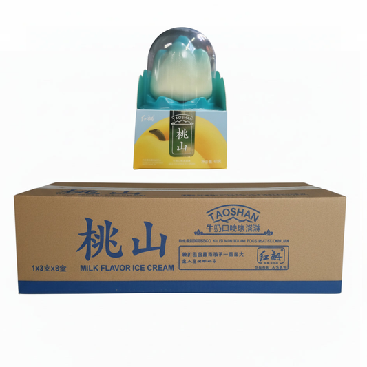 Viral Fruit Ice Cream Milk peach MC 24pk