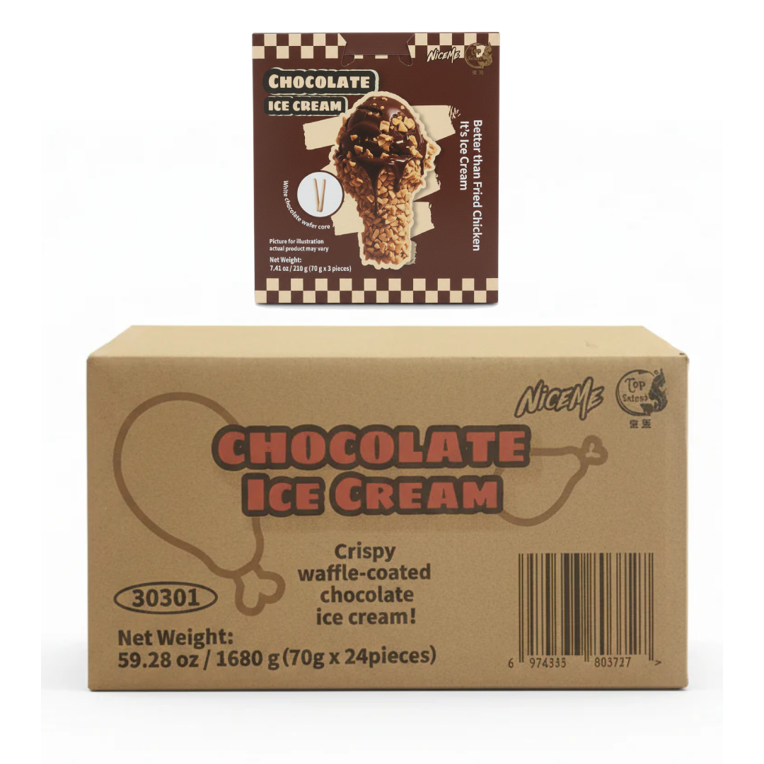 Fried Chicken Chocolate Ice Cream MC 24pk