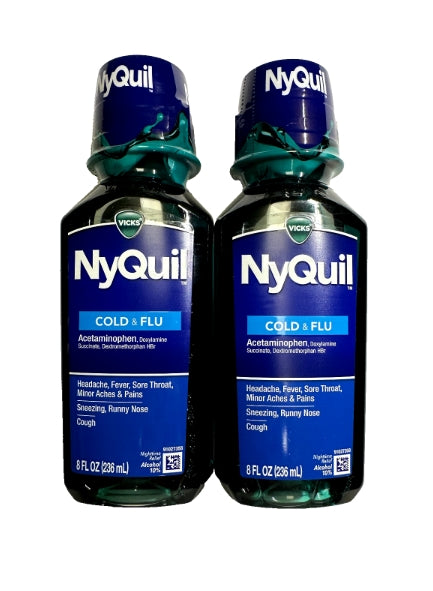 Nyquil Cold & Flu 8oz 3pck
