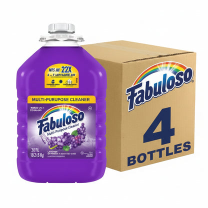 Fabuloso 2X Concentrated Lavender 128oz x 4pk