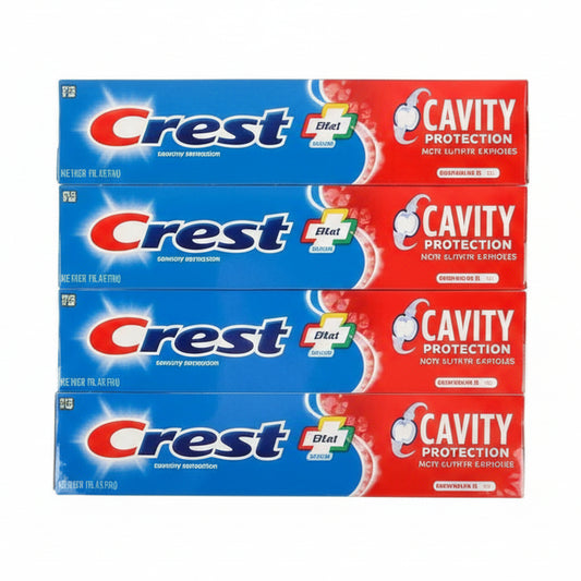 Crest Plus Cavity Protection 8.2oz 4pk