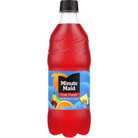 Minute Maid Fruit Punch 20oz 24pk