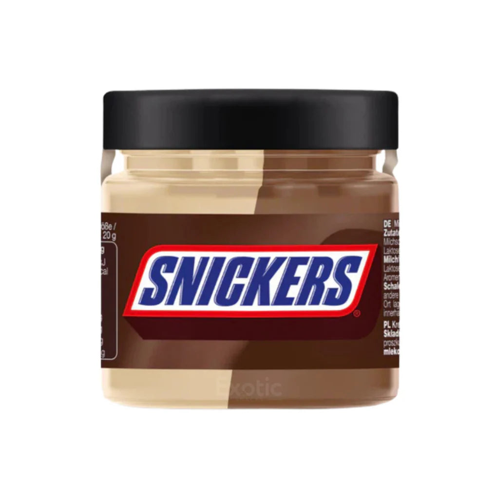 Snickers chocolate cream spread jar 6Ct x200g