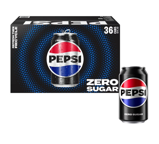 Pepsi Zero Sugar 12oz 36can