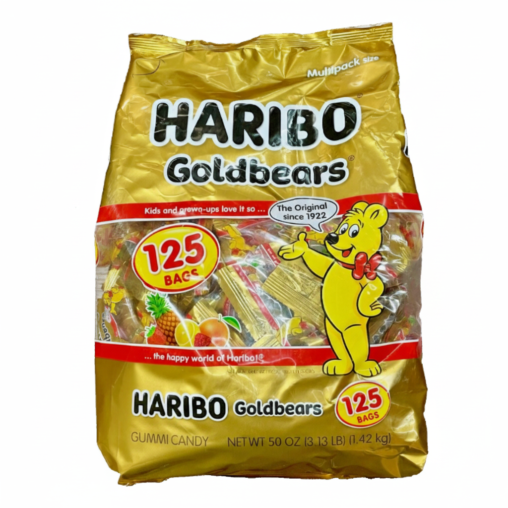 Haribo gold bears 50oz 125 Bags