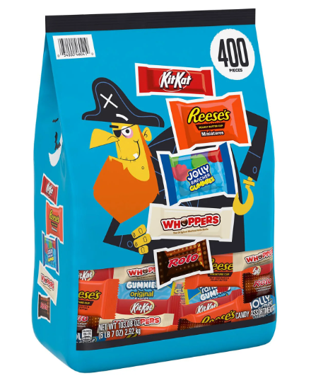 Hershey Variety Pack Halloween Candy, 400 pcs.