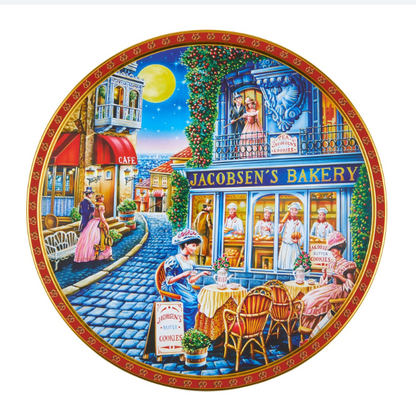 Jacobsens Original Premium Danish Butter Cookie Tin, 3.5lbs.