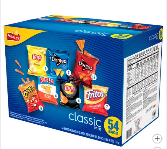 Frito Lay Classic Mix 54 bags