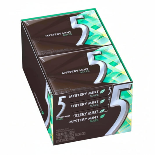 5 Gum Sweet Mint Maze 10-15PCK