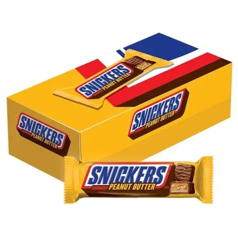 Snickers Peanut Butter 1.78oz 18Ct