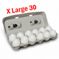 Eggs XL carton 30 Dzns