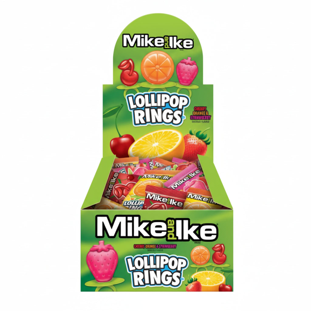 Mike & Ike Lollipop Rings 24ct