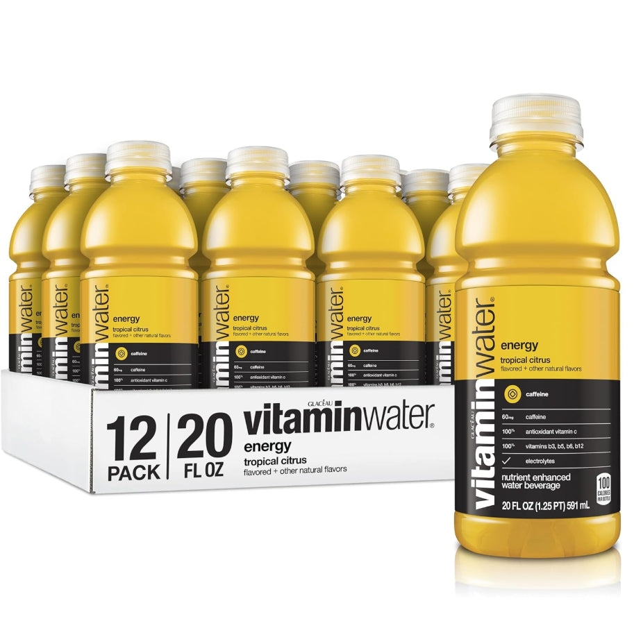 Vitamin Water Energy Tropical 20oz 12PCK