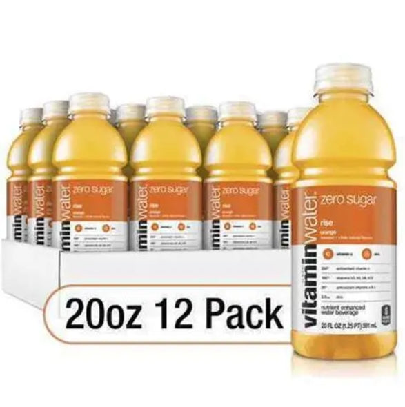 Vitamin Water Essential Orange Orange 20oz 12PCK