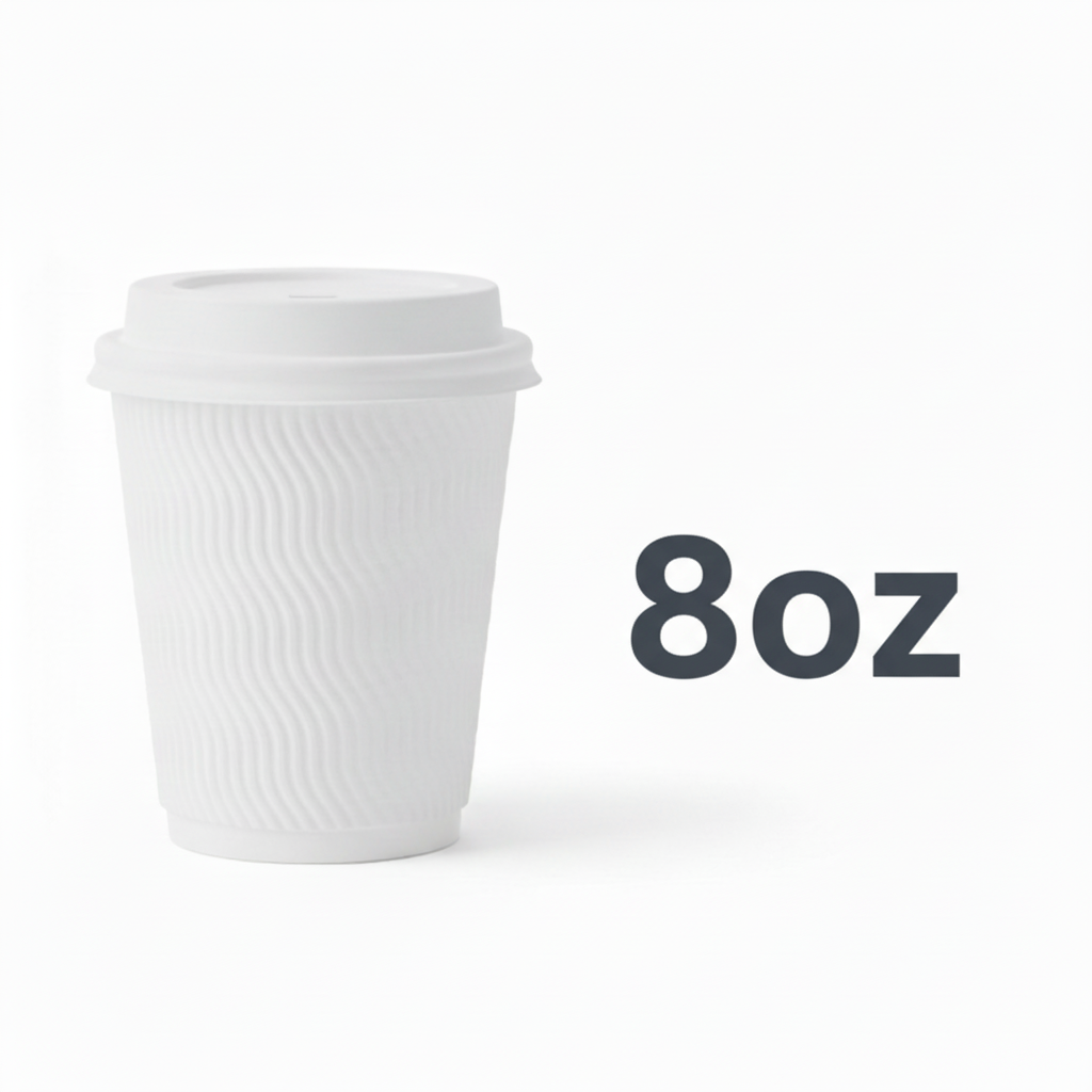 8oz Hot Cups 1000 (HM-8HD)