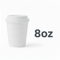 8oz Hot Cups 1000 (HM-8HD)