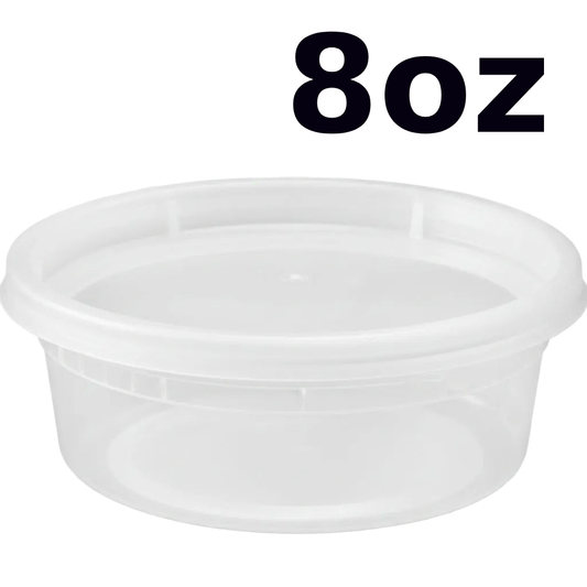 8oz Soup Container with lids 240ct