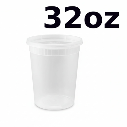 32oz Soup Container with Lids 240ct