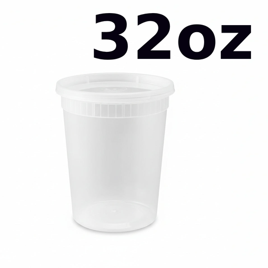32oz Soup Container with Lids 240ct
