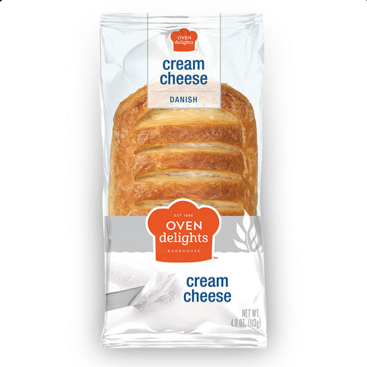 Danish Cream Cheese 6pk