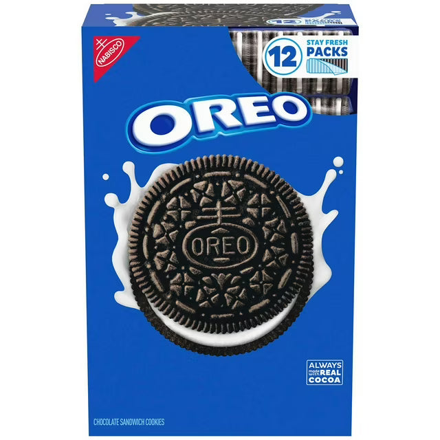 Oreo Chocolate Sandwich Cookies 3lb 12pk