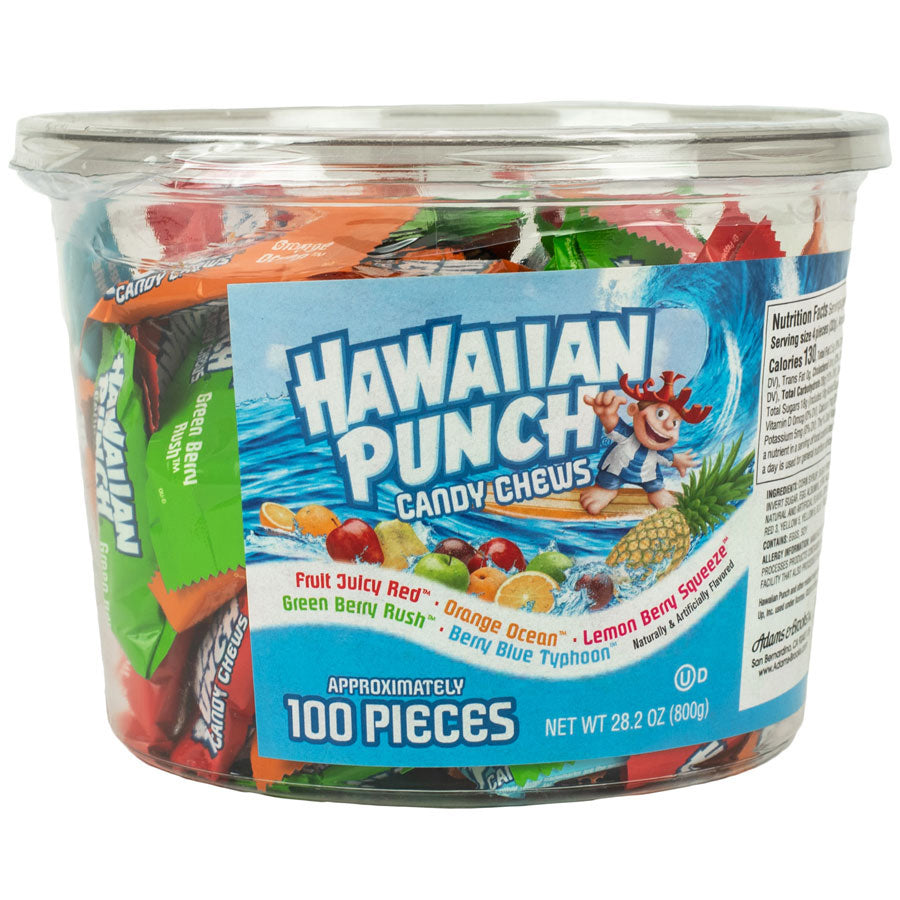 HAWAIIAN PUNCH Chews Tub 28.2oz 100ct