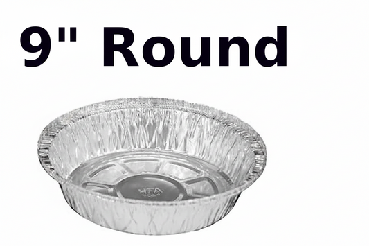 Aluminum Pan 9" Round SP 500Ct.