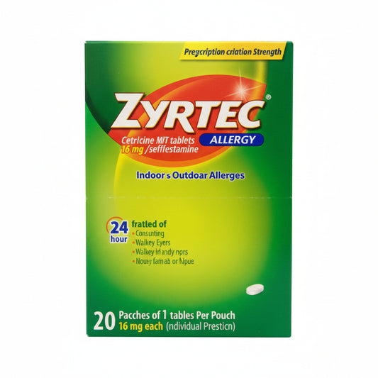 Zyrtec Allergy 20 Pouches