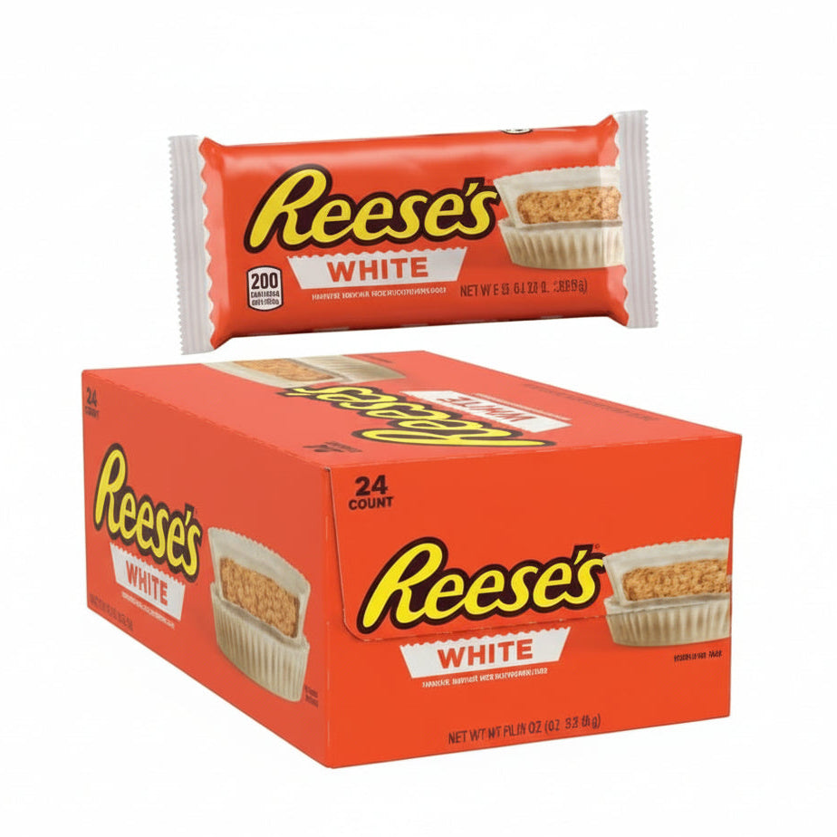 Reeses White Cream & Peanut Butter Cups 24ct