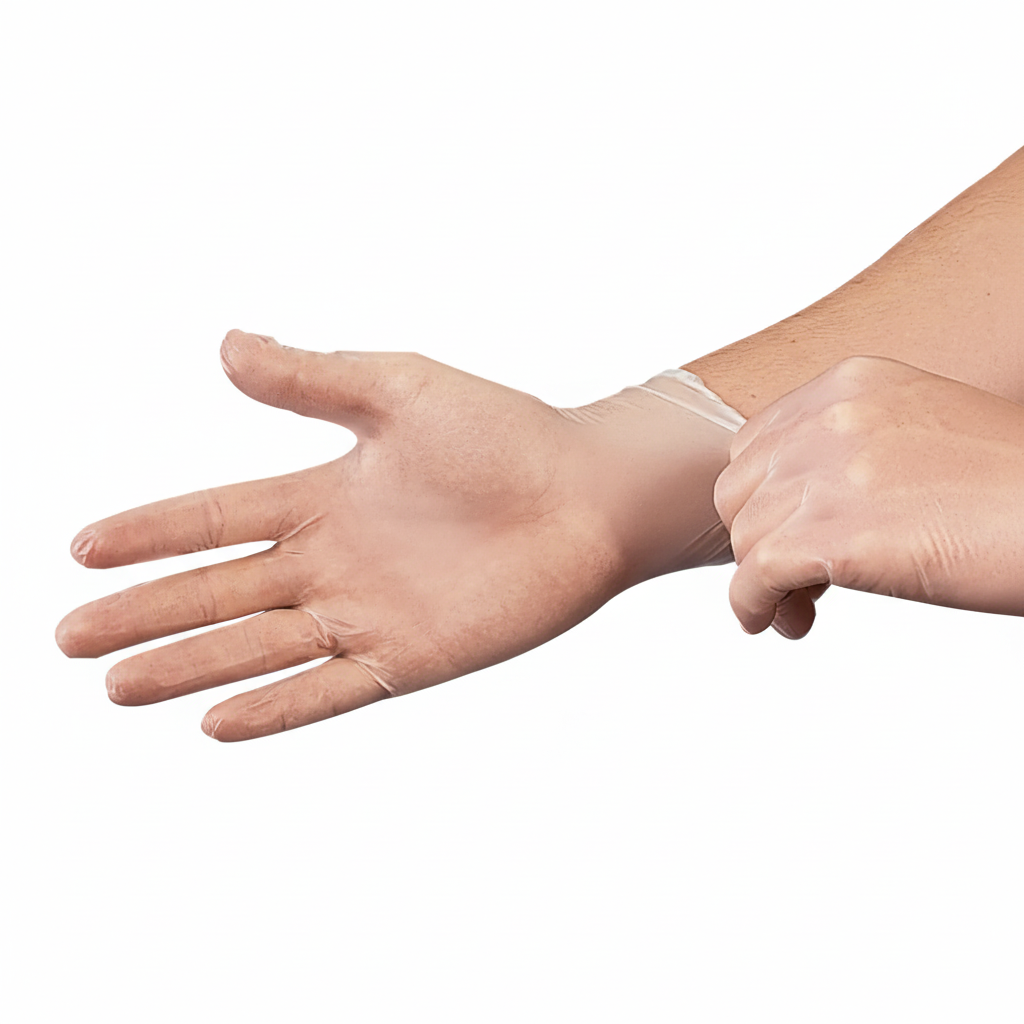 Gloves Vinyl 1pk all sizes