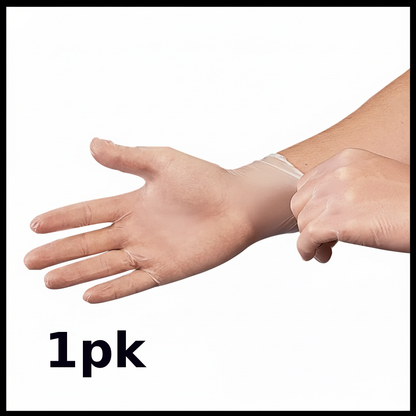 Gloves Vinyl 1pk all sizes