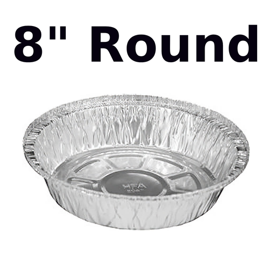 Aluminum Pan 8" Round SP 500Ct.