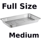 Full Size Aluminum Container Medium 50ct