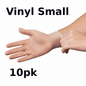 Gloves Small Vinyl 10pk