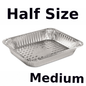 Half Size Aluminum Container Medium