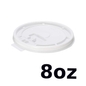 8oz Hot Cub Lids 1000ct