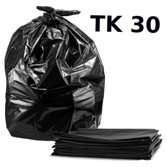 TK 30 Black Garbage Bags