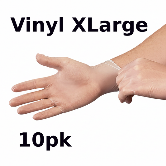Gloves XLarge Vinyl 10pk