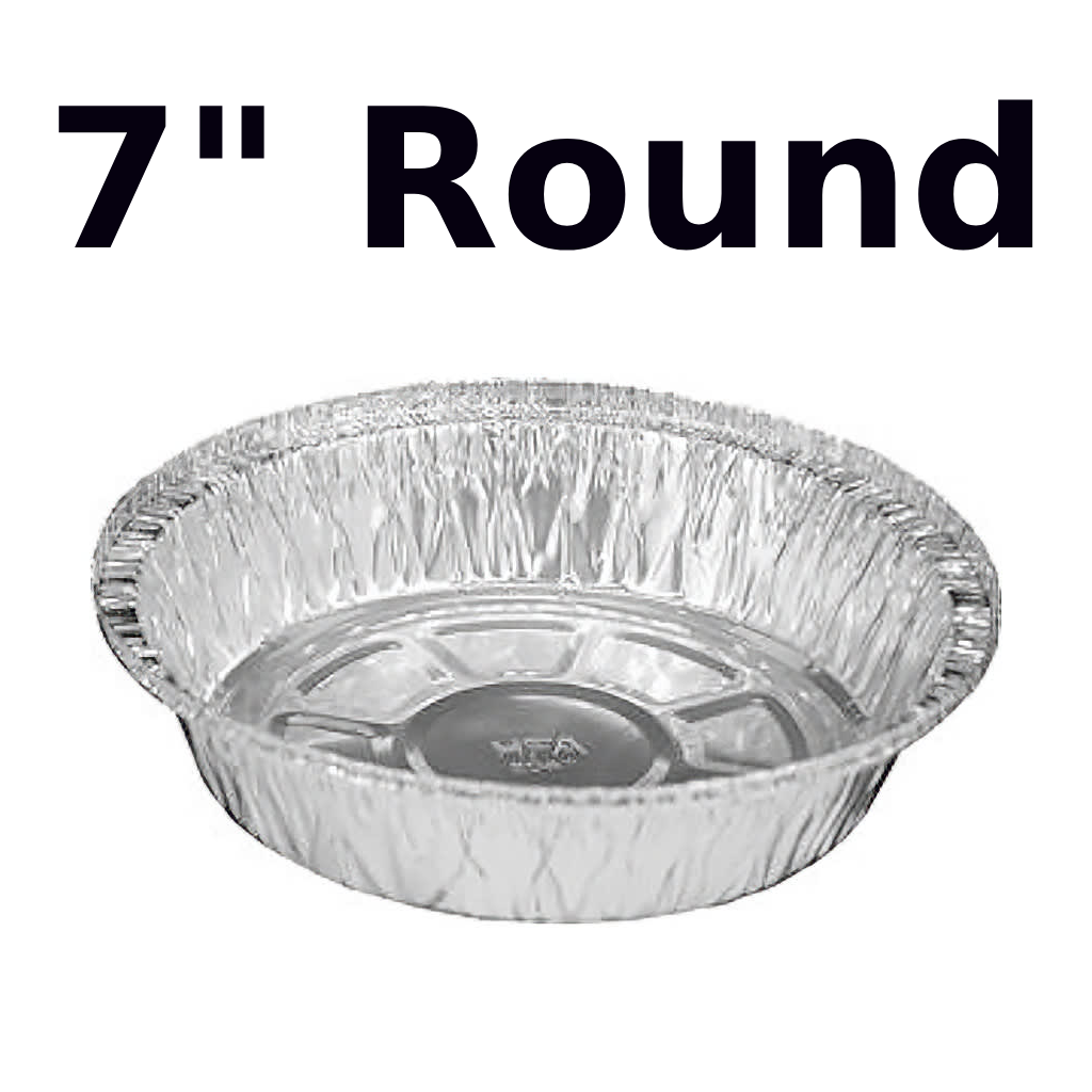 Aluminum Pan 7" Round SP 500Ct