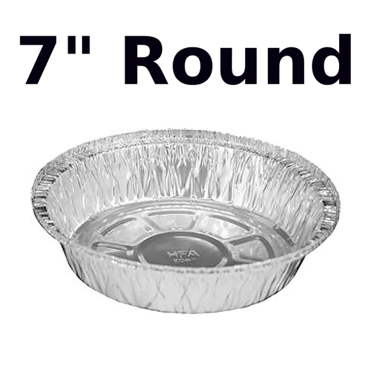 Aluminum Pan 7" Round SP 500Ct