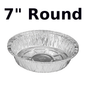 Aluminum Pan 7" Round SP 500Ct