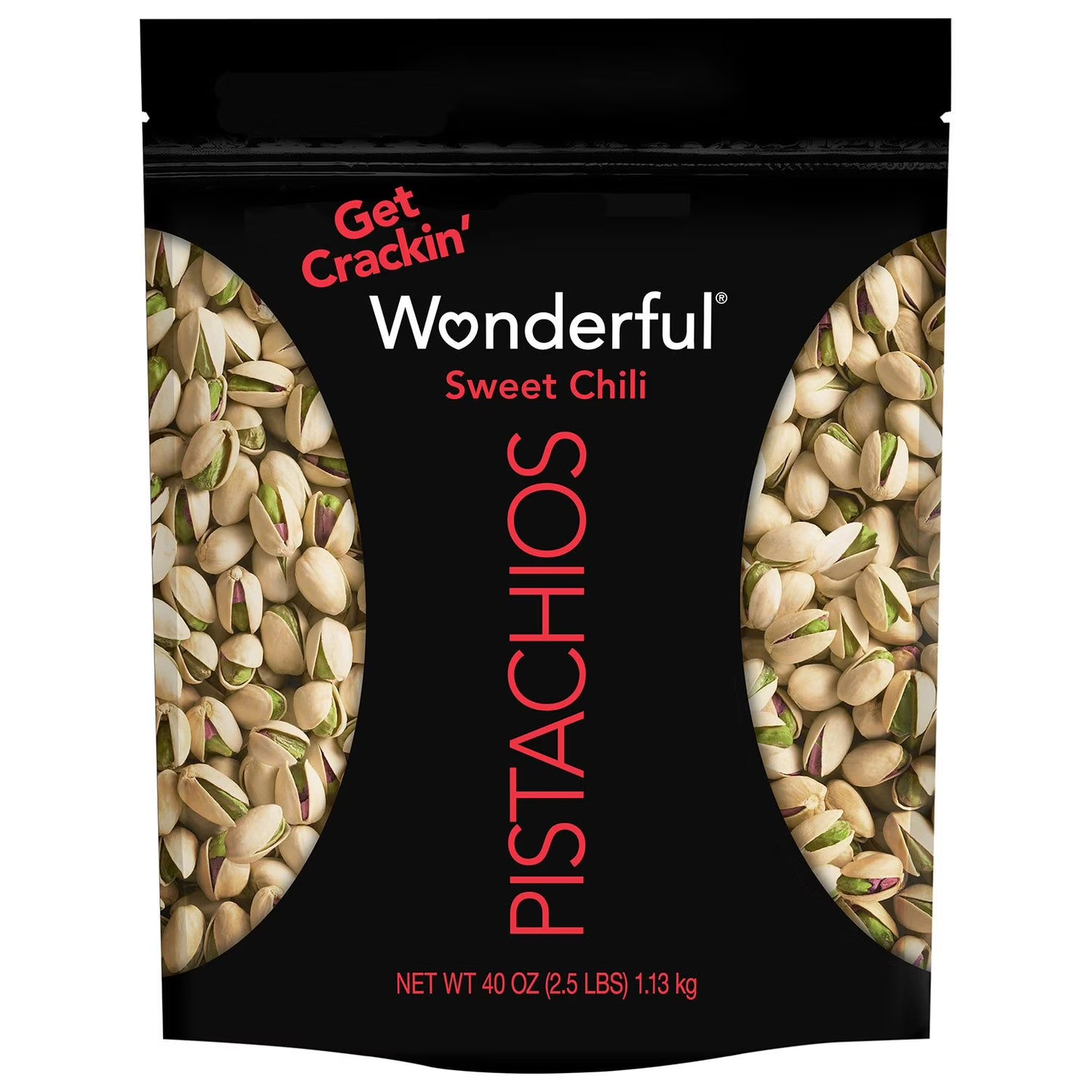 Wonderful Pistachios Sweet Chili 40oz (2.5lb)