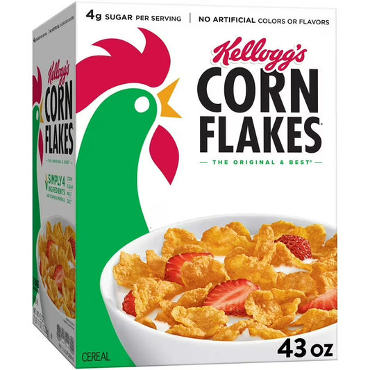 Kellogg's Corn Flakes 2 bags 1.22 kg
