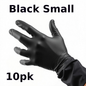 Gloves Small Black Nitrile 100 x 10pck