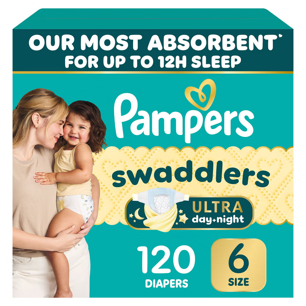 Pampers Baby Dry Diapers Size 6 120ct